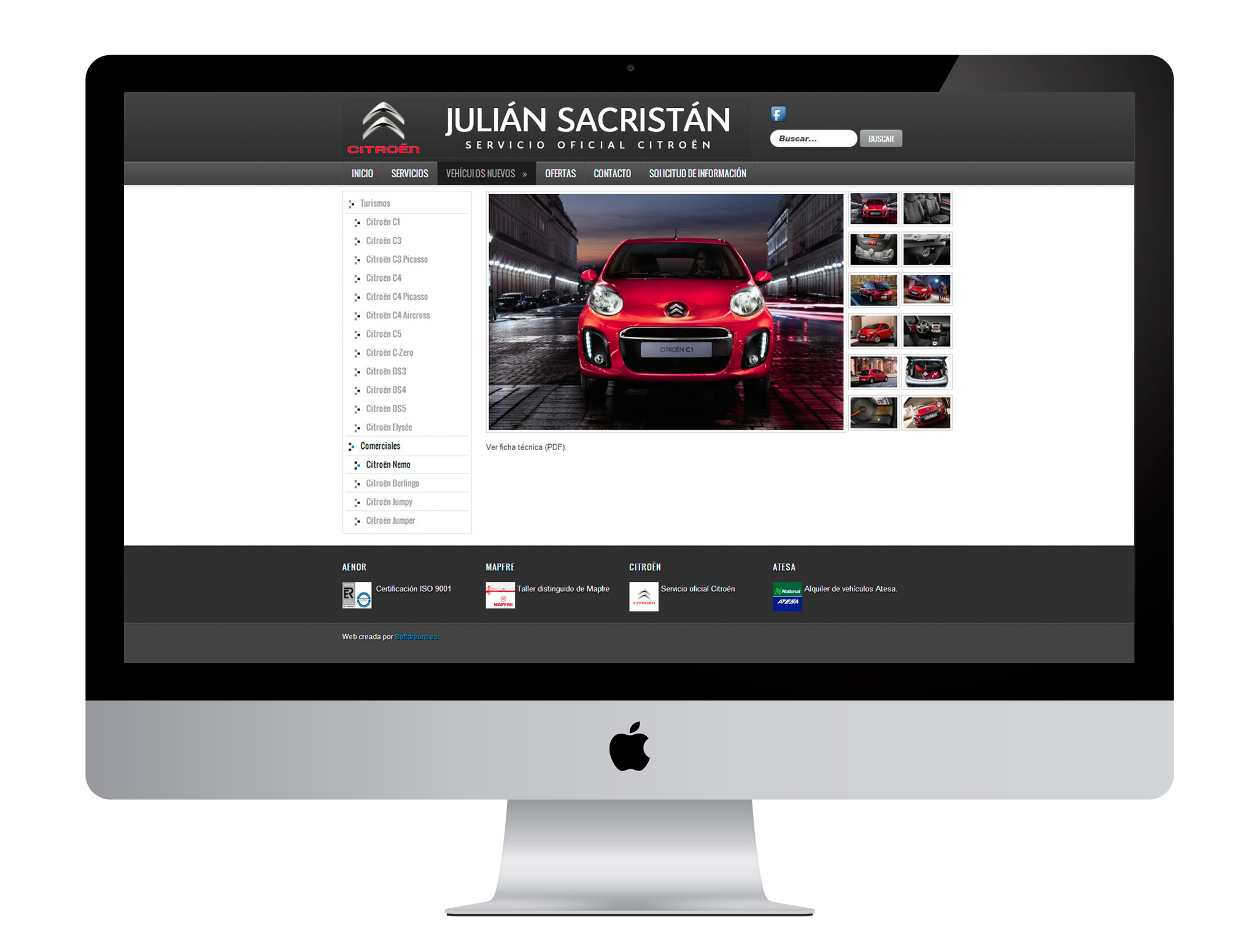 Diseño Web Julian Sacristán