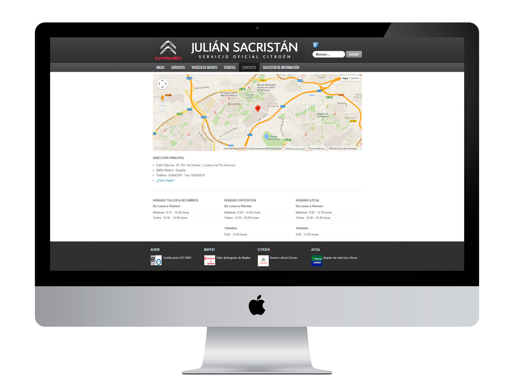 Diseño Web Julian Sacristán