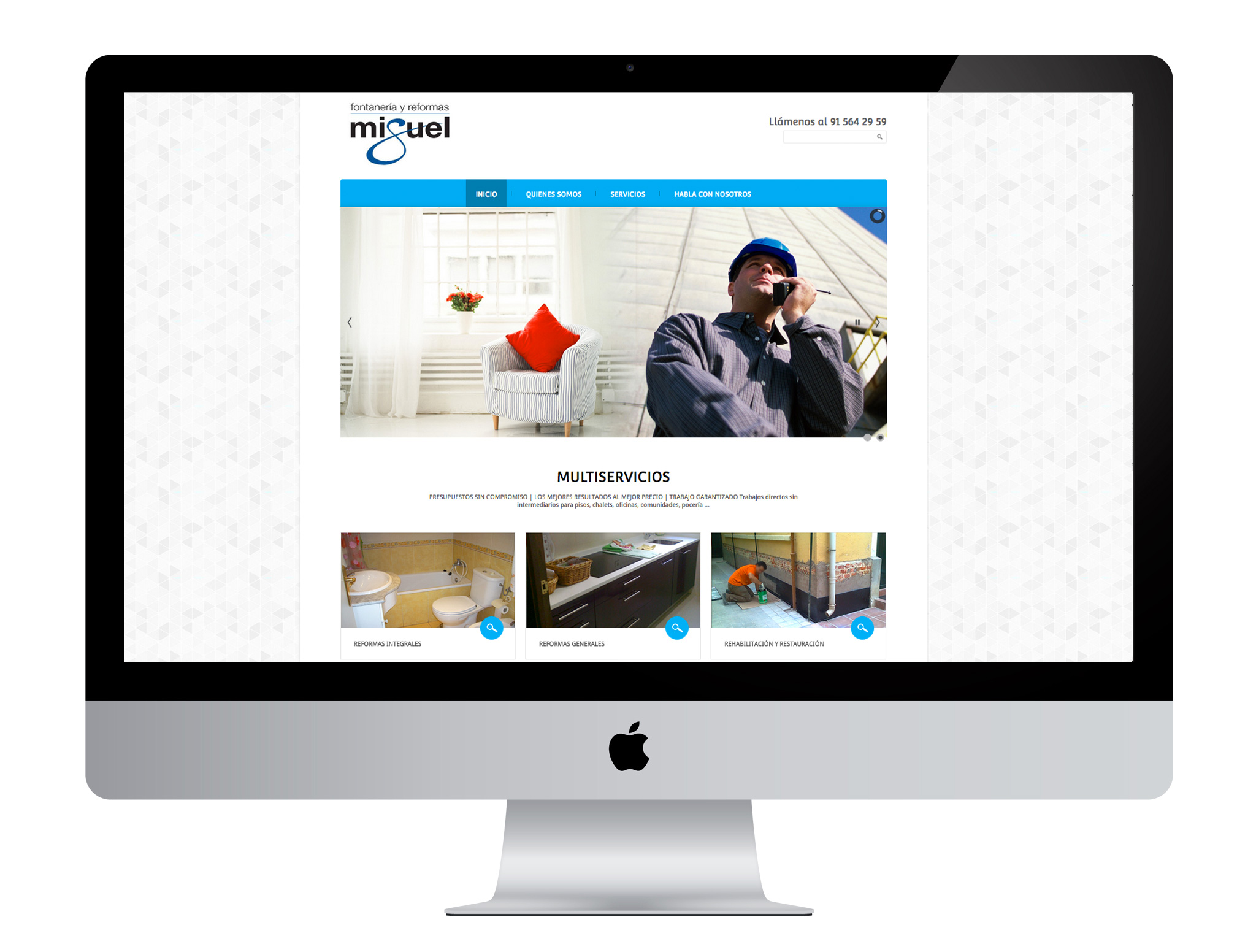 Diseño gráfico y web con Joomla realizado por agencia de marketing online Softdream