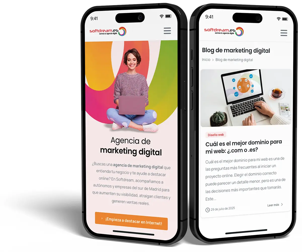 Diseño web en Getafe